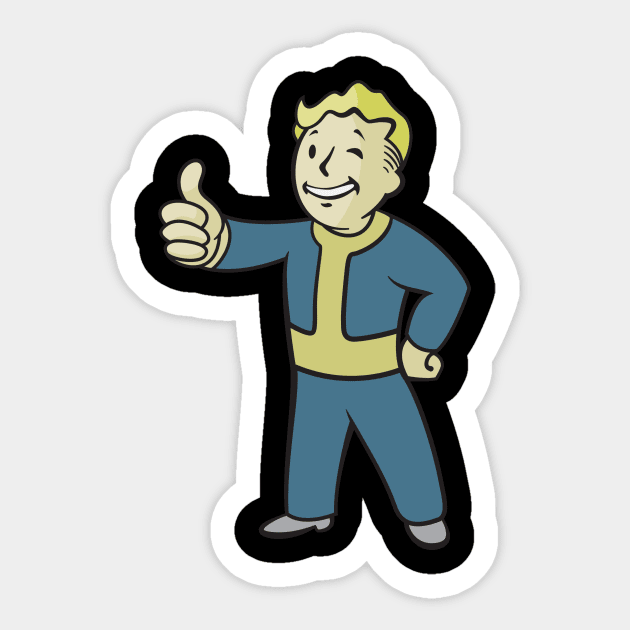 Classic Pip Boy Sticker by riccardo08